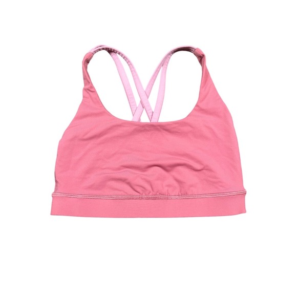 Lululemon Energy BraCherry Tint / Rose Tea, Size 4 - Picture 1 of 8